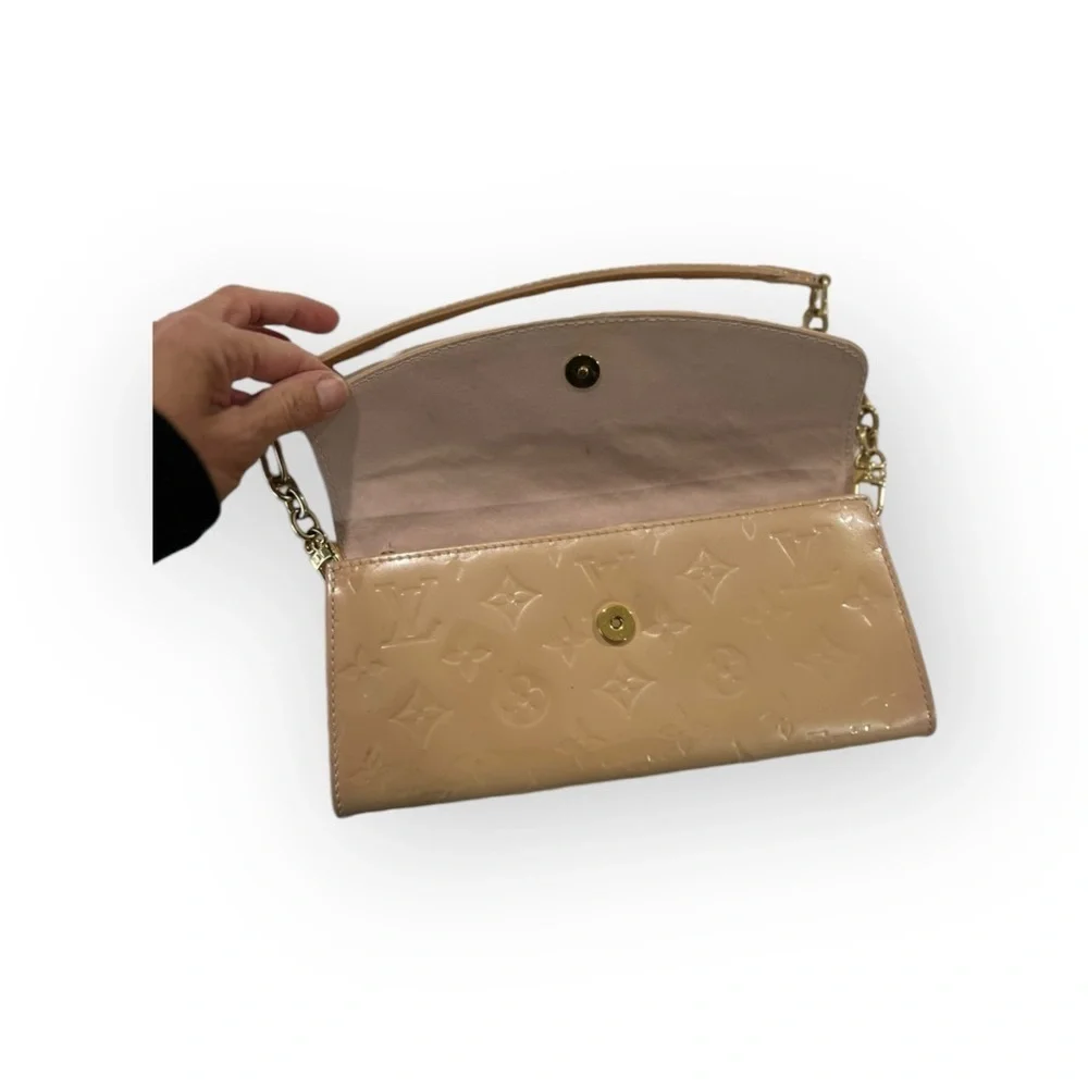 Louis Vuitton Noisette Monogram Vernis Sunset Boulevard Bag